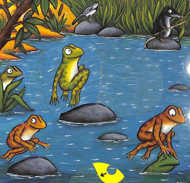 Axel Scheffler Freddy the Frog : A push, pull, slide book - Image 4