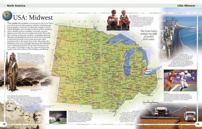 Children's Illustrated World Atlas - Image 3