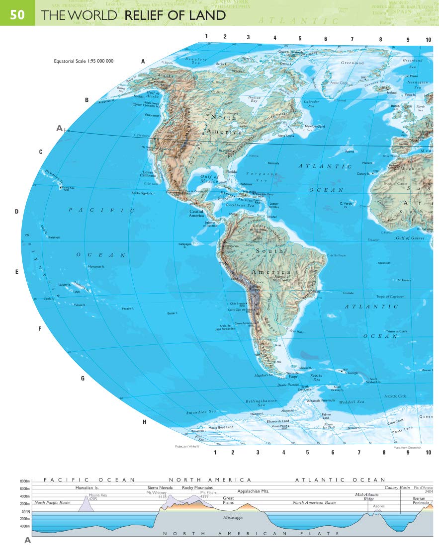 Philip's Modern School Atlas 100th Edition (Hardback) - Image 9