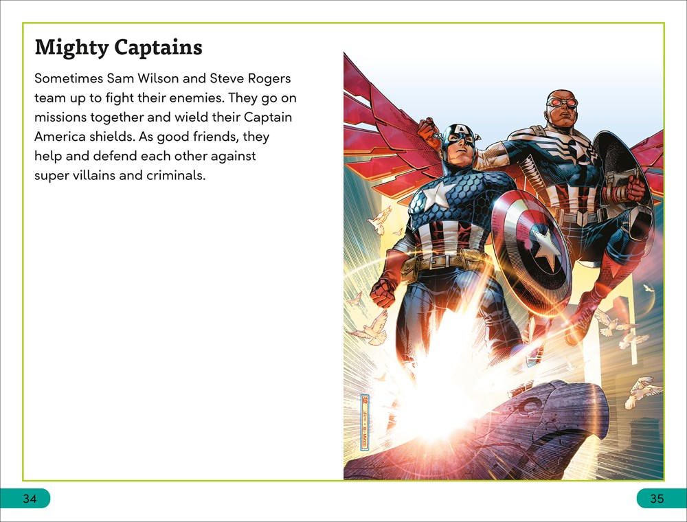 DK Super Readers Level 3 Marvel Captain America Meet Sam Wilson! - Image 5