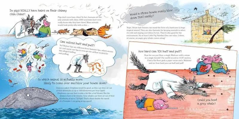 Big Bad Wolf Investigates Fairy Tales : Fact-checking your favourite stories with SCIENCE! - Image 3