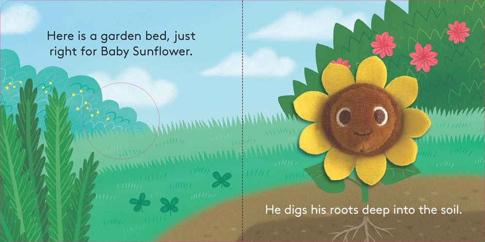 Baby Sunflower: Finger Puppet Book - Image 3