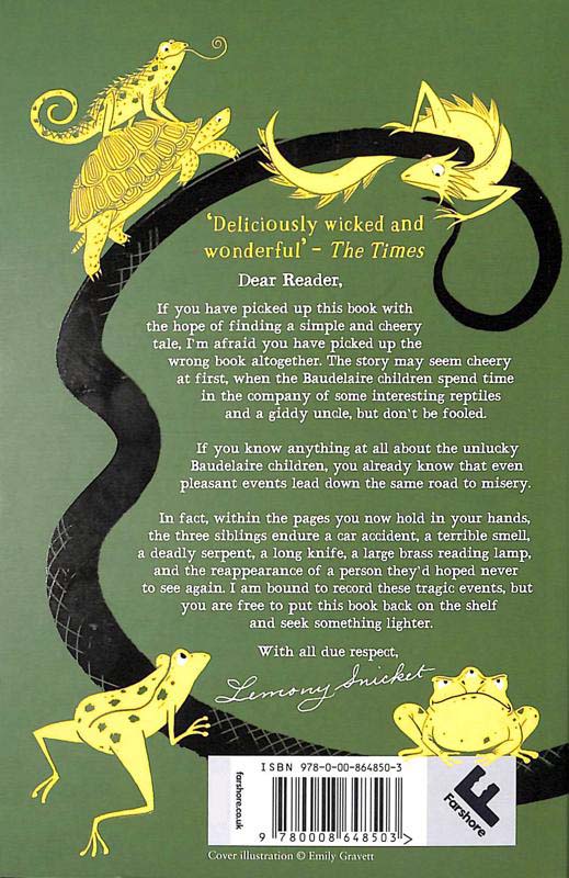 The Reptile Room (A Series of Unfortunate Events 2) - Image 3