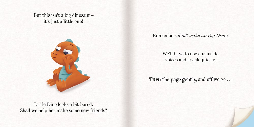There's A Dinosaur in your Book (Board Book) - Image 2